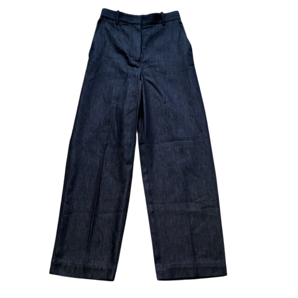 COS Dark Blue Wide-Leg Jeans